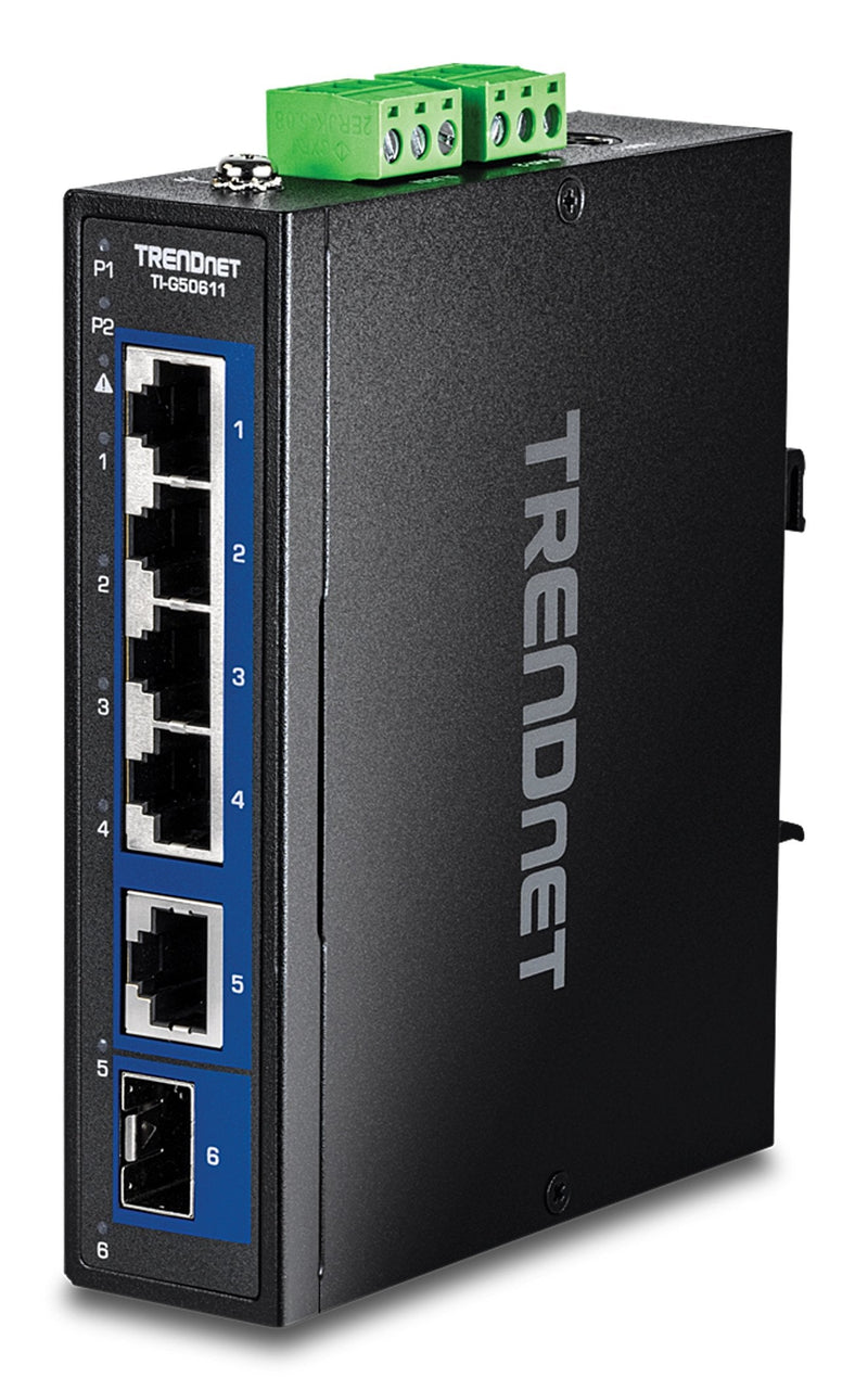 Trendnet TI-G50611 Switch No Administrado 2.5G Ethernet (100/1000/2500) Black