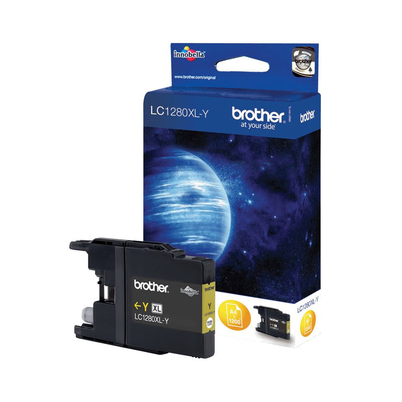 Brother Genuine Ink LC1280XLY Yellow