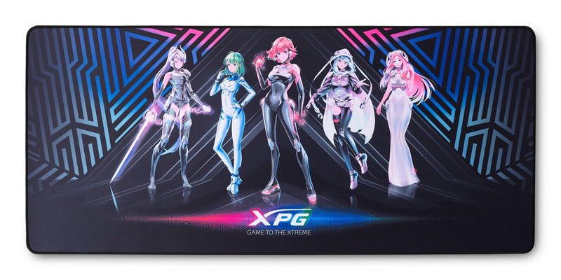 Mouse Pad Gaming Xpg Frontline XL Xtreme Saga 02 900MM X 400MM Black