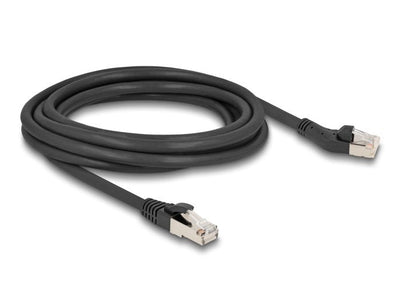 Delock RJ45 Network Cable CAT.8.1 S/FTP Male 45° Nach Links Angular — image 1