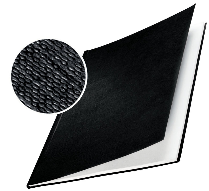 Leitz Covers Rigidas Impressbind - 10,5MM - Estructura Lino Black Carton 1,75MM A4