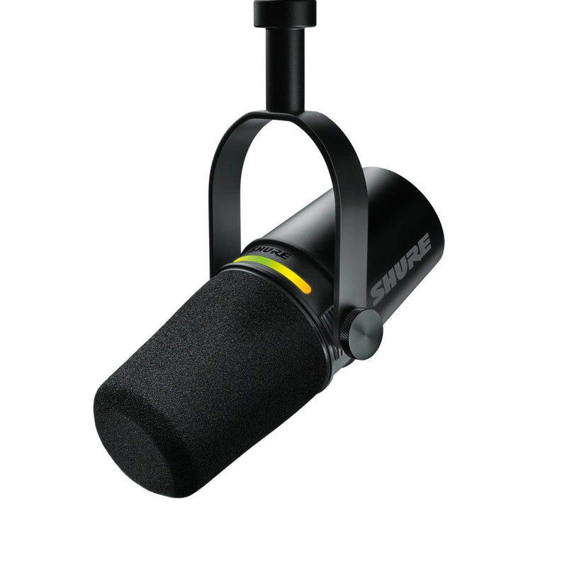 Shure Micrófono MV7 + Podcast Negro