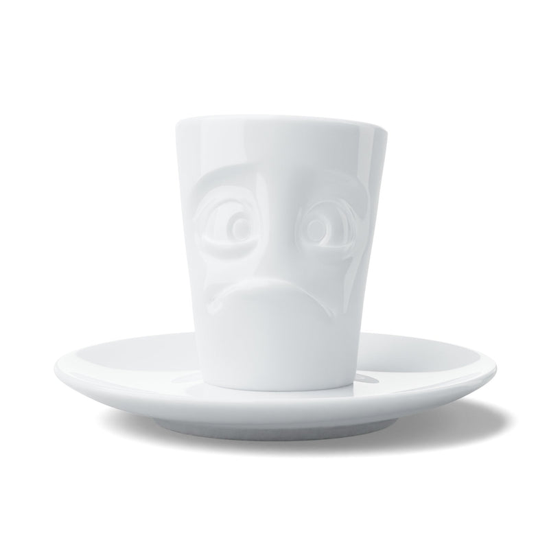 Fiftyeight Espresso Mug With Henkel 80ML - Verdutzt White