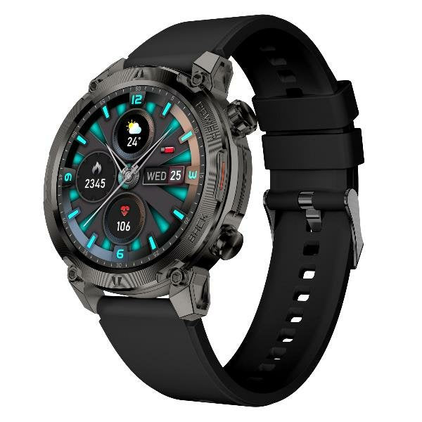 Smartwatch Railround (1.39) Digital 360 X 360 Pixels Screen Touchscreen Black