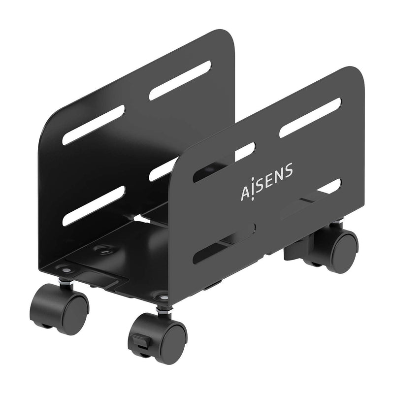 Aisens Mount Metálico Adjustable Floor Cpu, Black