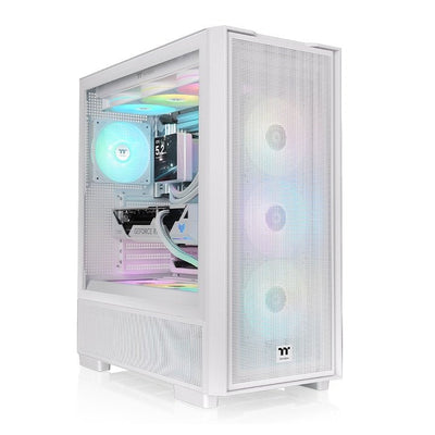 Thermaltake PC Case Midi S380 Tg ARGB Snow White CA-11K-00M6WN-00 — image 1