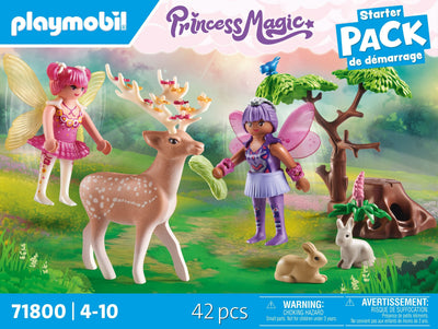 Playmobil Starter Pack Hadas With Animales Bosque 71800 — image 1