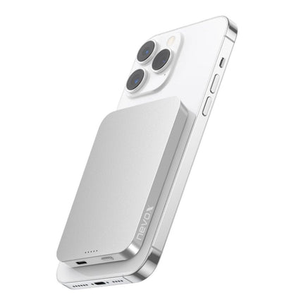 Nevox Powerbank Magnetic 5.000MAH 15W Magsafe Silver — image 1