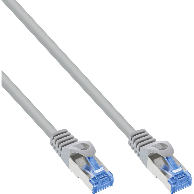 Inline® Patch Cable CAT.6A, S/FTP, Tpe Flexible, Grey 0.3M