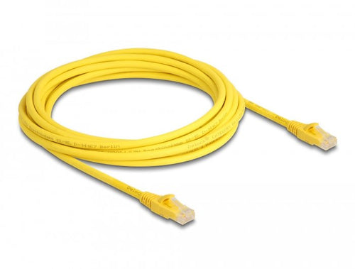 Delock Cable 80104 Network Yellow 5M CAT.6A U/UTP (UTP) — image 1