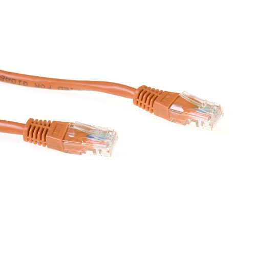 Brown 10 Meter U UTP CAT.6 Patch Cable With RJ45 Connectors