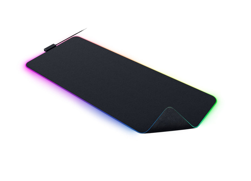Razer Strider Chroma Ratón Pad Gaming Negro