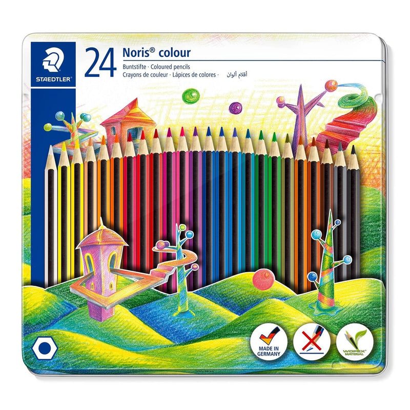 Staedtler Pencils Colours Noris Colour Surtidos Case Metallic 24