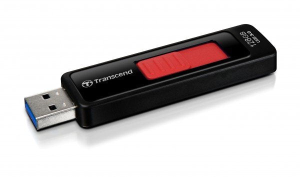 Transcend USB Flash Drive Jetflash Elite Jetflash 760, 128GB USB Type a 3.2 Gen 1 (3.1 Gen 1) Black Red