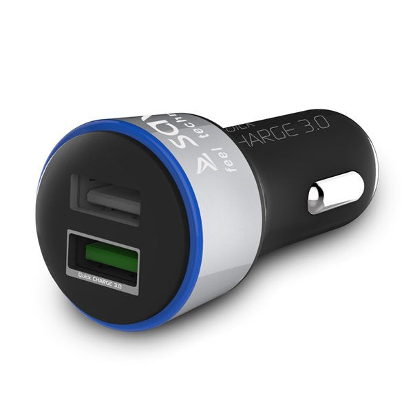 Savio Charger Charging Fast Car SA-06 / B 3.0A, 2x USB