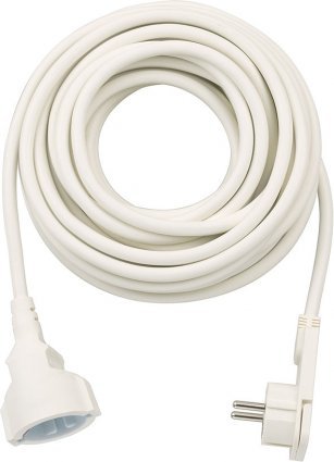Brennenstuhl Cable Extensión With Connector Flat Ángulo 10M, White — image 1
