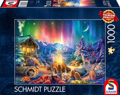 Schmidt Spiele Romance Fogata Low Cielo Estrellado, Rompecabezas 1000 Pieces 59787 — image 1