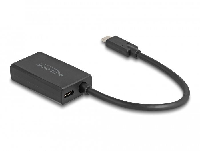 Delock 61059 Adapter DisplayPort Female a USB Type-c™ Male (modo DP Alt) 4K With Pd 85W