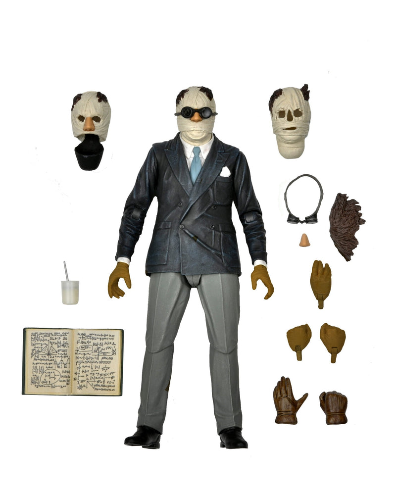 Neca Figura Universal Monster Scale Action Ultimate Invisible Man