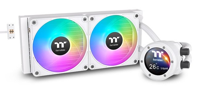 Thermaltake TH280 V2 Ultra Ex ARGB Sync All-in-one Liquid Cooler - Snow Edition, Refrigeración Líquida CL-W427