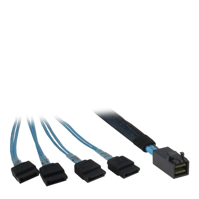 Inter-tech Cable Sff 8643 - 4X SATA 0,5M — image 1