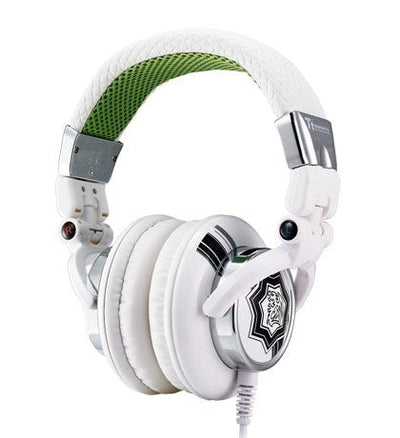 Headphones Tt Esports Dracco Alámbrico Diadema Set Green White — image 1