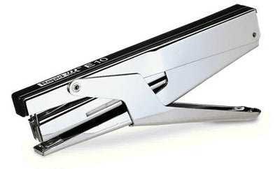 Rapid E10 Stapler Tenaza - Up To 15 Hojas - Staples Nº10 - Grapado Cerrado - Colour Cromado/Black — image 1