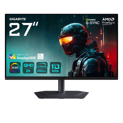 Gigabyte Monitor OLED 27 MO27Q2A 280HZ — image 1