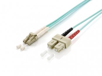 Equip Cable Connection Fibre Optic Lc/SC-OM3 3M — image 1