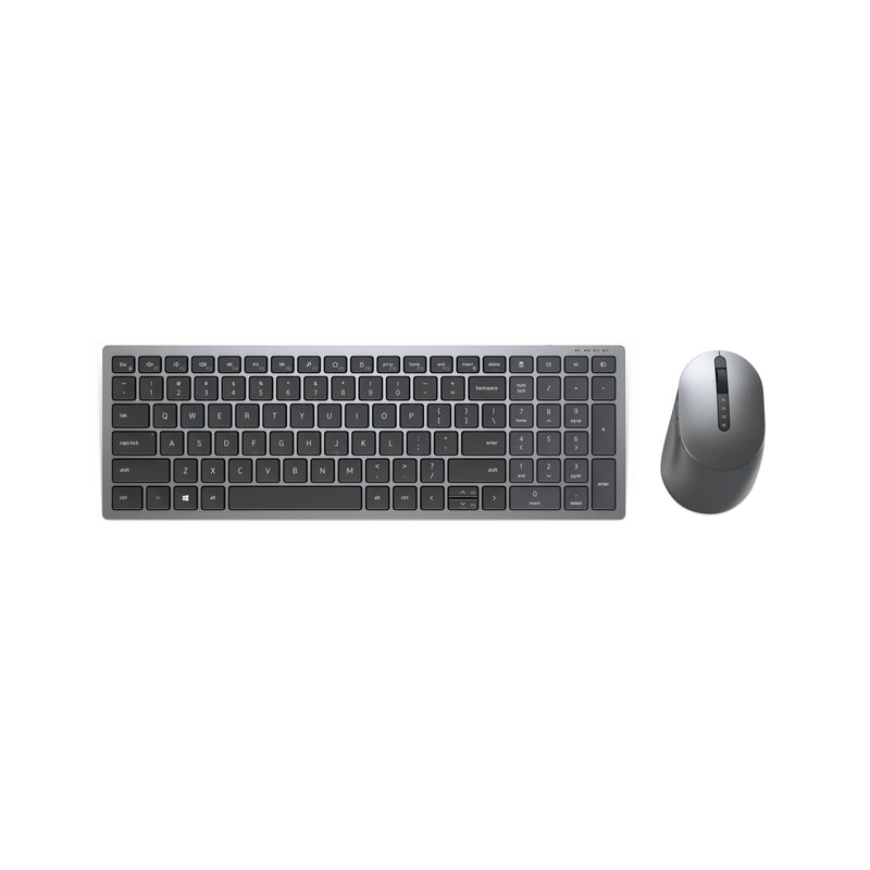 Dell KM7120W Keyboard RF Wireless + Bluetooth QWERTY German Grey Titanio