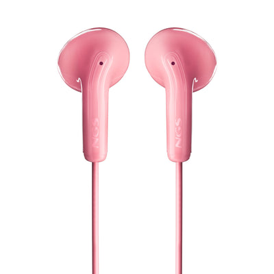 Ngs Headphones Intrauditivos Cross Flip With Microphone Jack 3.5 Rosas — image 1