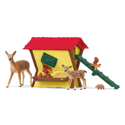 Schleich Figure Farm World Alimentando a Animales Bosque 42658 — image 1