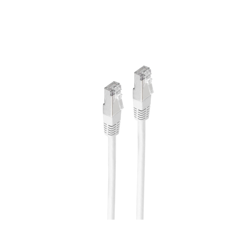Shiverpeaks Cable Connection Network CAT.6, S FTP, Lzsh, White 7,5M