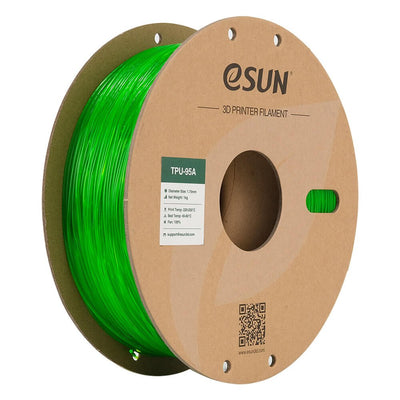 ETPU-95A 1,75MM Translucent Green 1KG — image 1