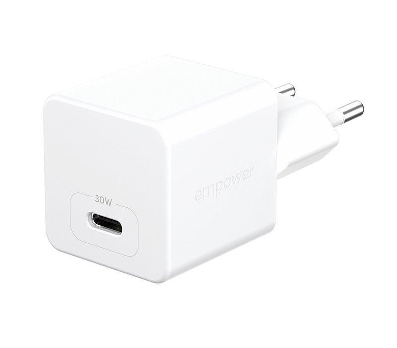 Panzerglass Empower™ By ® Turbo 30W Charger Single USB-C Eu Plug Silver White Smartphone White Power Alterna C