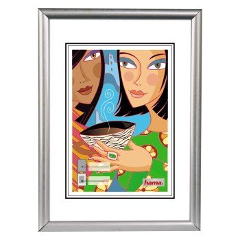 Hama Frame Plastic Madrid Silver 20X30 66497