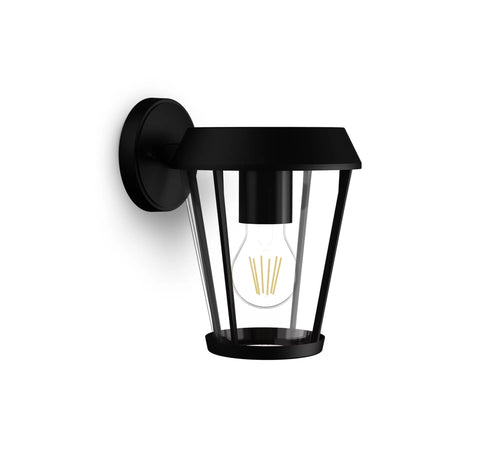 Wall Light Outdoor Sunera E27 25W Without Bulb Colour Black Light Hacia Abajo — image 1