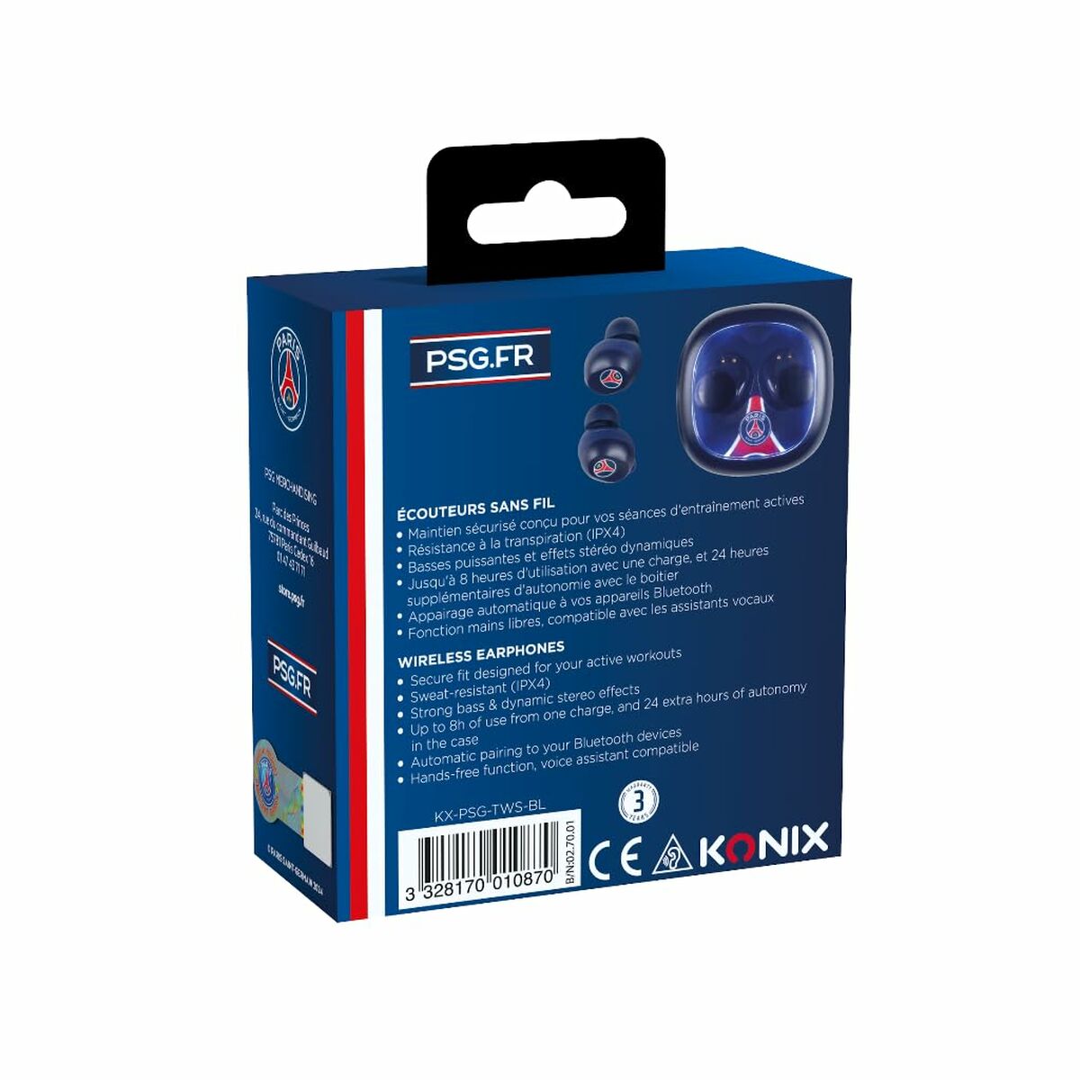 Konix Headphones Konix Blue