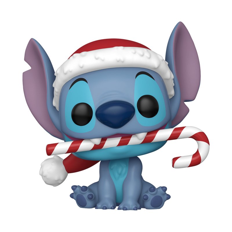 Figura Pop Disney Stitch Con Candy Cane