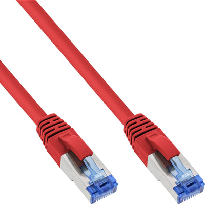 Inline Network Cable S/FTP Pimf CAT.6A Libre Halógenos 500MHZ Red 10M — image 1