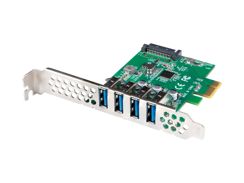 Lanberg Card Extensión Pci Express 4 X USB 3.1 GEN1 + Stand Low Perfil