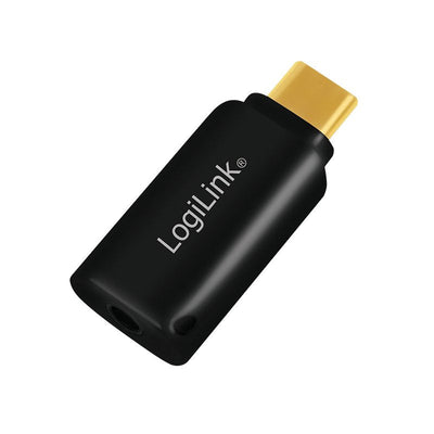Logilink UA0356 Adapter USB-C a Jack 3,5MM Black — image 1
