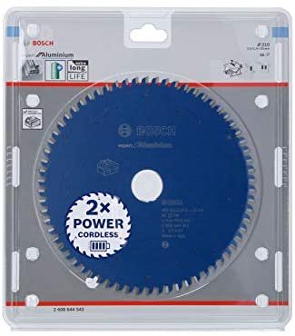 Bosch Hoja Saw Circular Professional Expert Aluminium Ø 210MM, Diámetro 66Z 30MM, Sierras Desk a Battery 26 — image 1