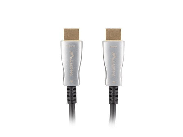 Lanberg CA-HDMI-20FB-1000-BK Optical HDMI Cable M/M 100M V2.0 4K Aoc
