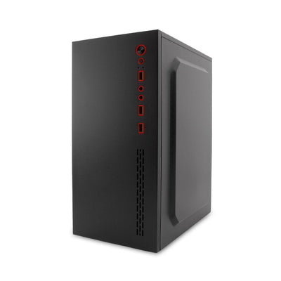 PC Case MPC-45 + Power Supply 500 Micro Tower MATX USB 3.0 Black — image 1
