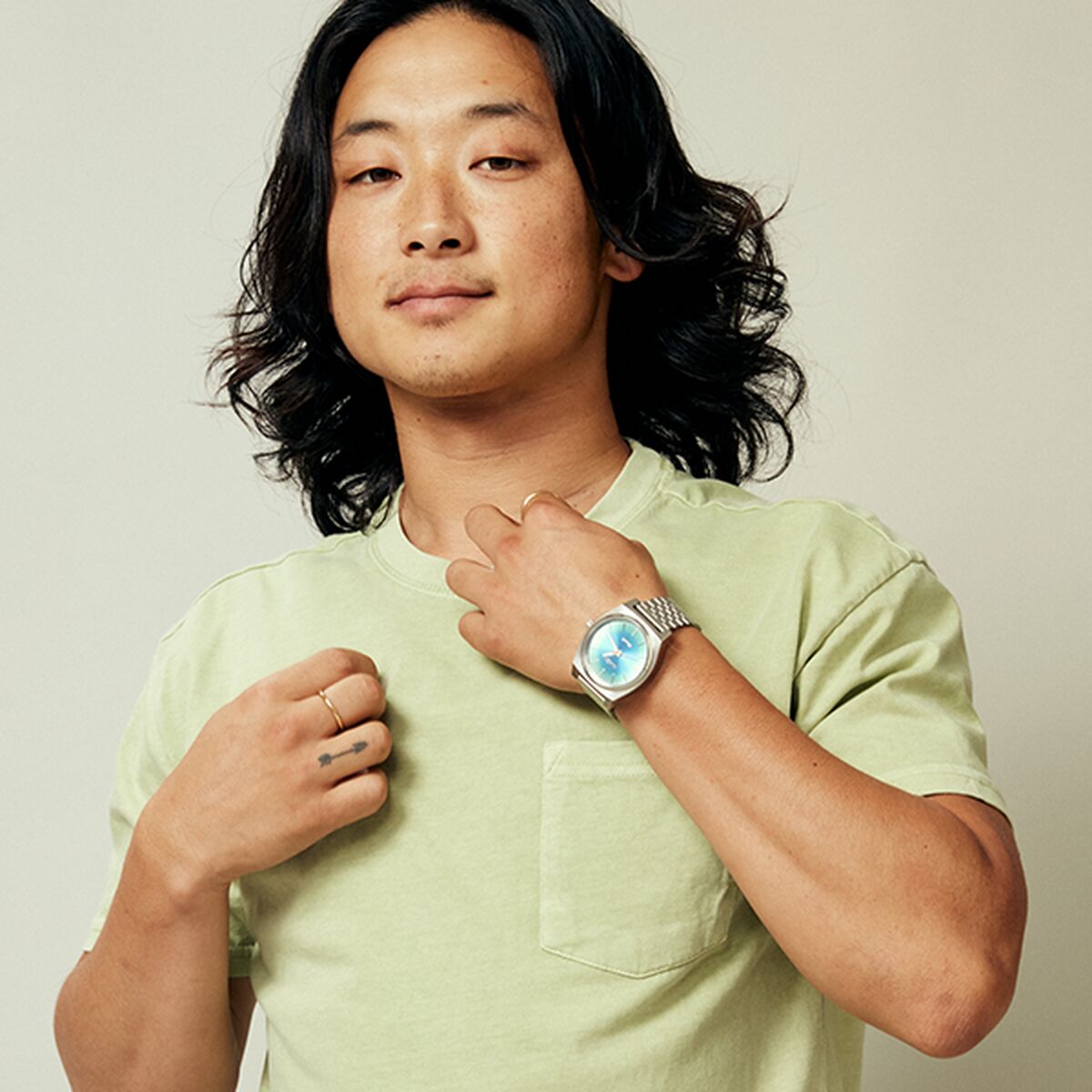 Nixon Men's Watch Nixon A1369-5201 Silver