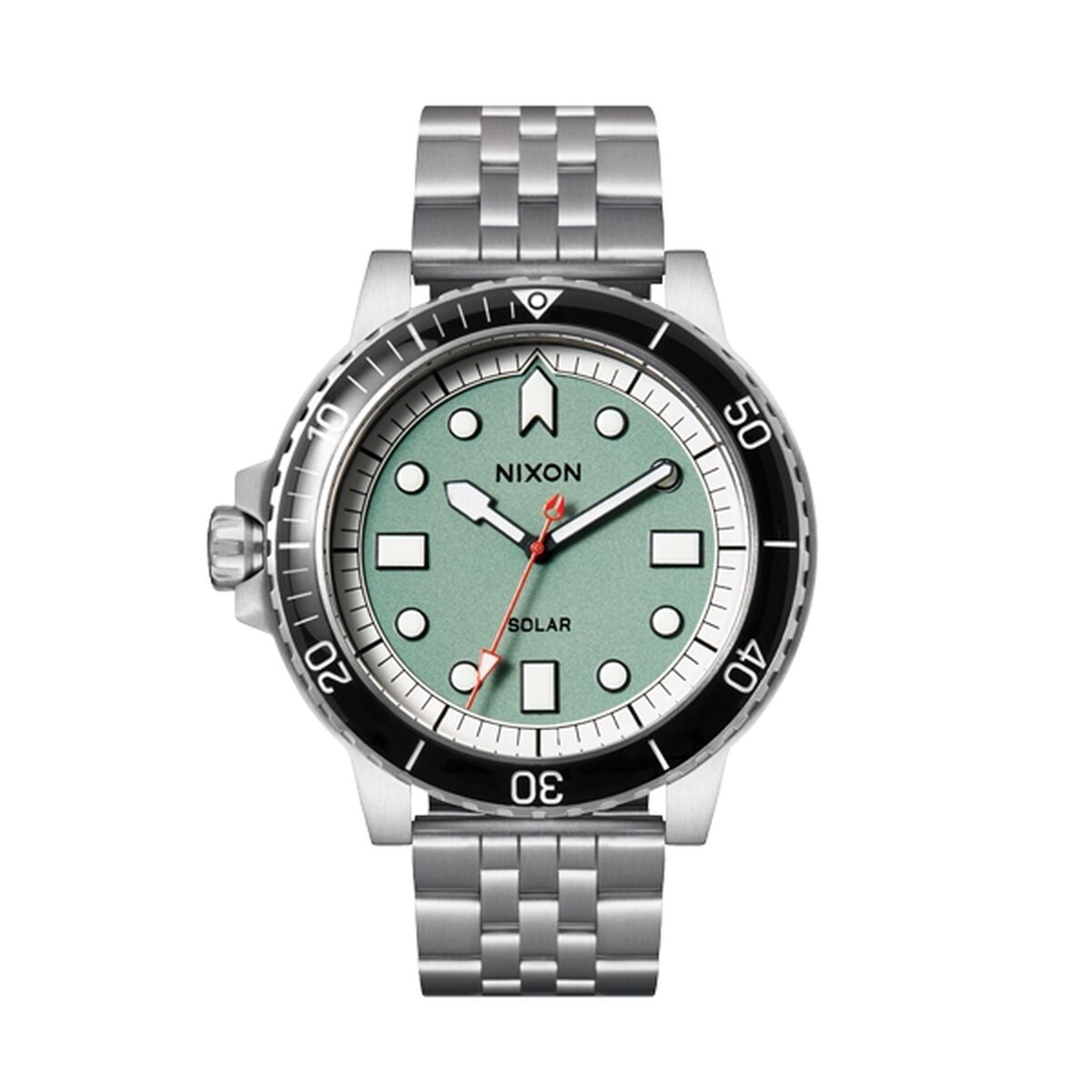 Nixon Men's Watch Nixon A1402-5235 Green Silver