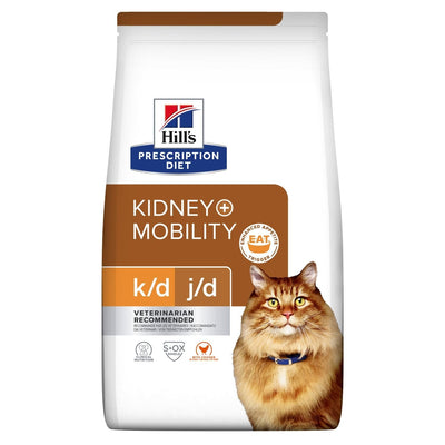 Hill's Pd K/D Kidney + Mobility Pollo - Comida Seca Gatos - 3KG — image 1
