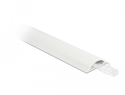 Delock Canaleta Cables Self-adhesive 50 X 12MM - Length 1M White — image 1