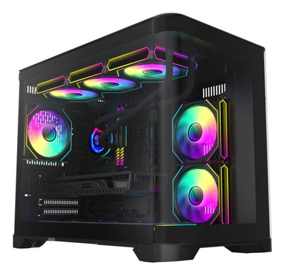 Gamemax PC Case Case Hype-m Bk ATX — image 1